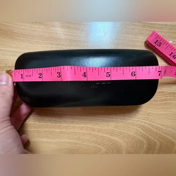 Coach Black Hard Clamshell Eyeglass Case - Picture 8 of 9
